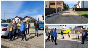 Pitești: Încep lucrările. O stradă de pământ ”va vedea” asfaltul
