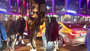 Pitești. Au dansat și blocat strada cu bolizii în plin centru!