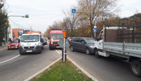 Accident lângă Universitatea din Pitești!