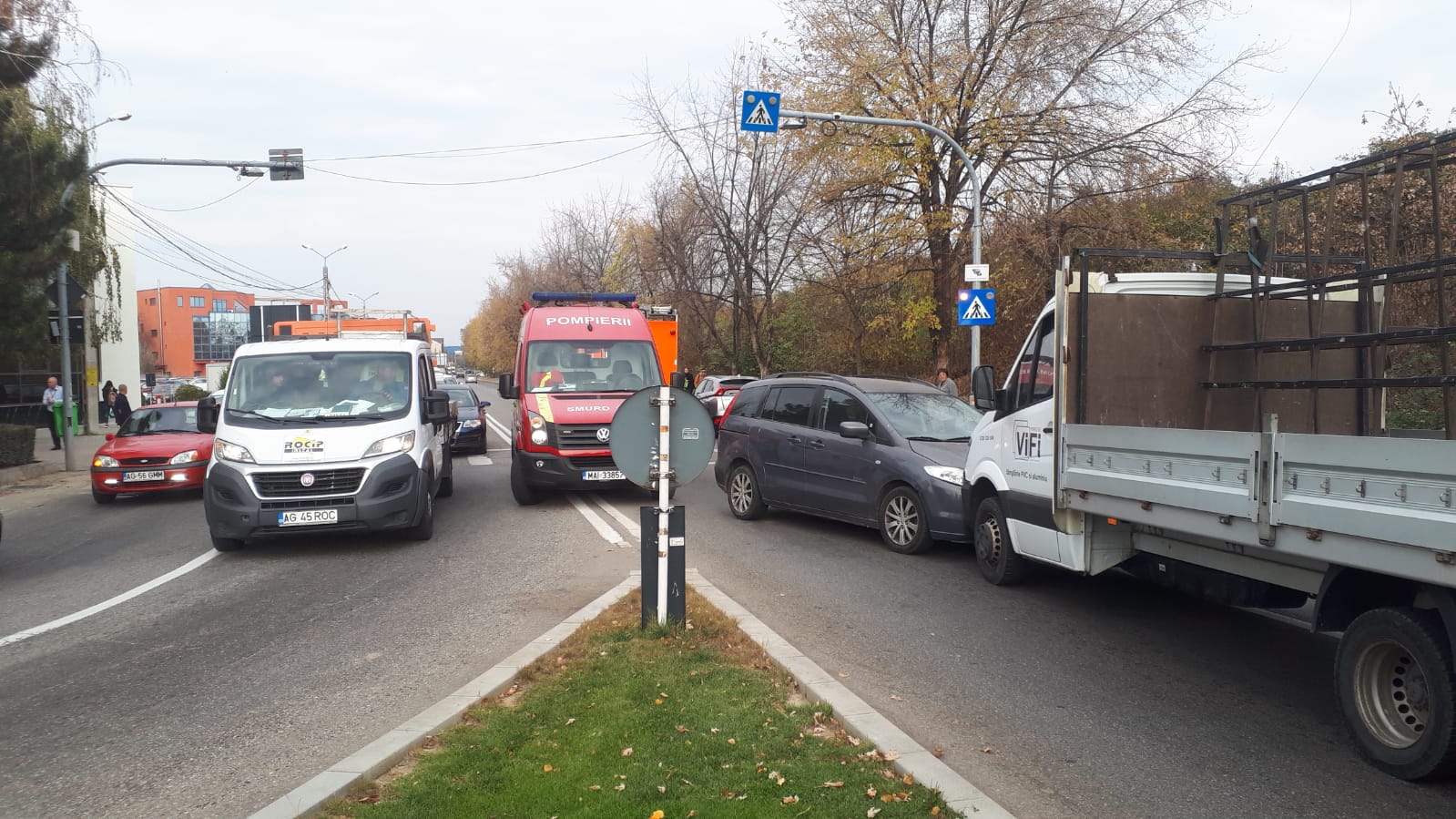 Accident Lângă Universitatea Din Pitești! | Epitesti