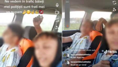 Revoltător! Copil la volan pe drumurile publice! Era și live pe TikTok