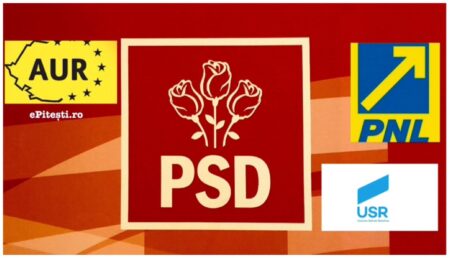 Argeș. PSD distruge PNL și USR în sondaje