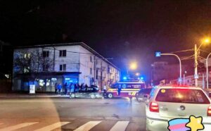 Pitești. Accident cu ambulanța SMURD!
