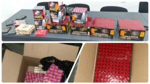 Pitești: Tânăr prins pe Exercițiu cu 300 de artificii și petarde