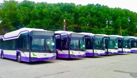 Pitești. Autobuze noi, stații de încărcare rapide și standard în valoare de 8.500.000 €