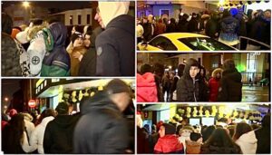 Ireal! Au stat ore întregi la coadă pentru o shaorma ”cu de toate”!