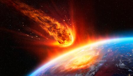Un asteroid se îndreaptă spre atmosfera Pământului!