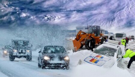 Furtună arctică peste România! Vortexul polar aduce munți de zăpadă și temperaturi siberiene!