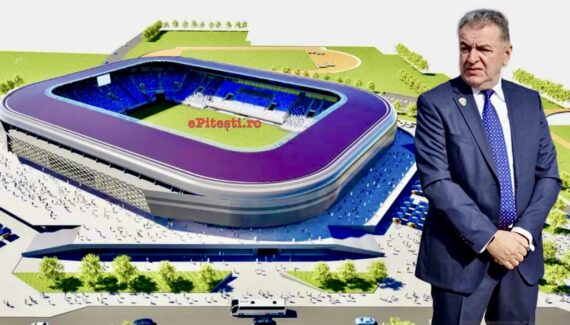 Pitești: Noul stadion își face loc. Cel vechi urmează să fie demolat în curând