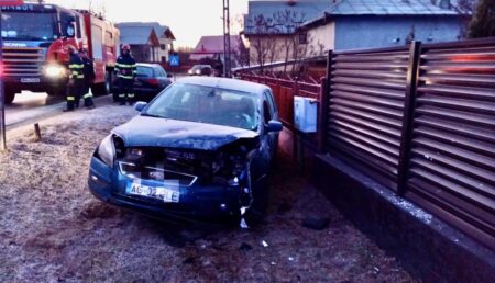 Accident cu victimă în Argeș! Mașină răsturnată!
