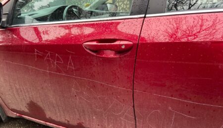 Viceprimarul unui mare oraș și-a găsit mașina vandalizată. ”Se încearcă pe orice cale intimidarea mea”
