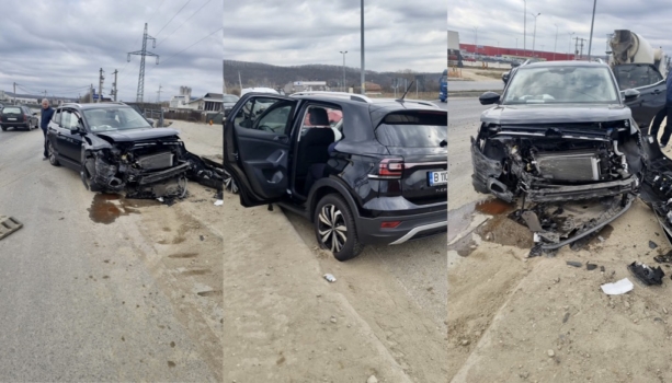 Pitești. Accidente în lanț în „curba căscaților”! Pe cine dăm vina?