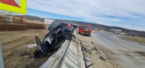 Argeș. Accident în vestita curbă de pe Autostradă!