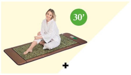 Ring Wellness. Pachet 2 terapii: Termoterapie pe salteaua cu 1.000 pietre de jad și masaj pe patul cu role de jad