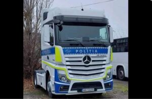 Poliția și-a „tras” TIR! Va merge prin țară precum caravana „Din Dragoste”