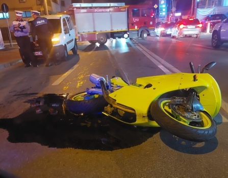 Pitești. Accident! Un motociclist a ajuns la spital