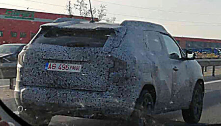 Primele fotografii-spion cu Dacia Duster 3