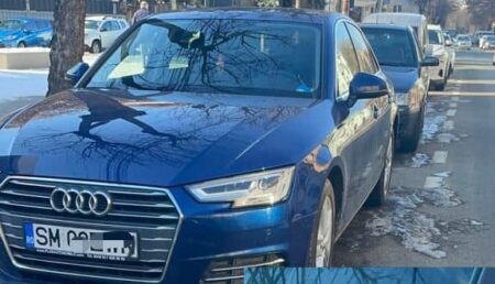 Polițist șef acuzat că se dă handicapat pentru a-și parca gratuit Audi-ul