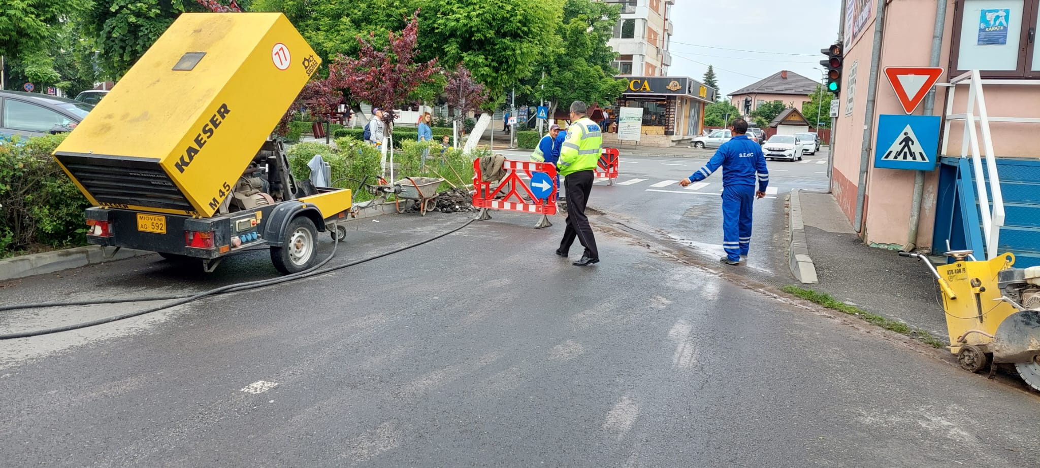 Argeș: Circulație rutieră închisă