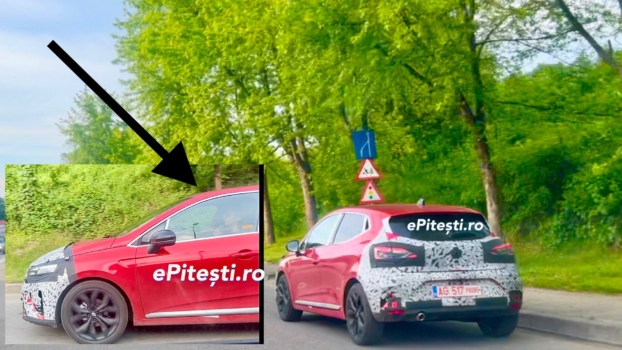 Exclusiv. Mașină camuflată pe străzile din Pitești! Ce model ar fi