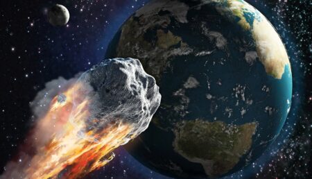 Un asteroid uriaș se îndreaptă cu viteză spre Pământ!