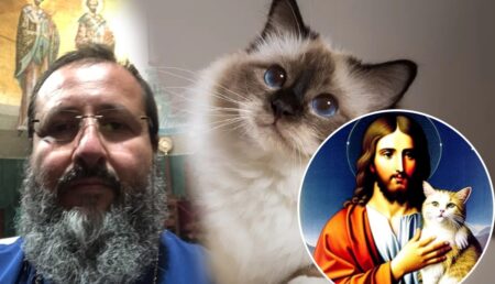 Mesajul șocant al unui preot român pentru credincioși: „Ori pisica, ori Hristos!”