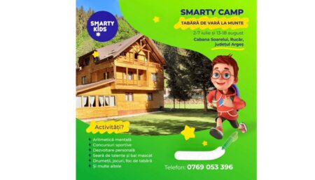 SmartyKids Pitești organizează tabără de vară la munte! 
