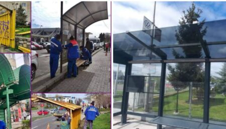 Cum arată noile stații de autobuz din Pitești! Primarul Cristian Gentea a publicat primele imagini
