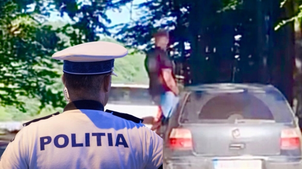 Argeș. Ce spune Poliția despre bărbatul ,,cascador”. Oficial