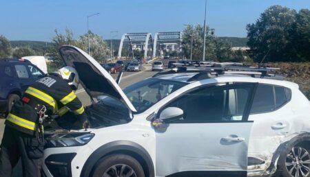 Accident cu 2 victime în Mioveni, lângă Kaufland!