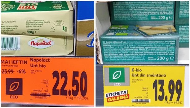 De ce este untul BIO danez mult mai ieftin decât cel românesc la Kaufland?