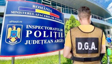 DGA Argeș: Comisar de Poliție prins luând mită 500€ și cartușe de țigări