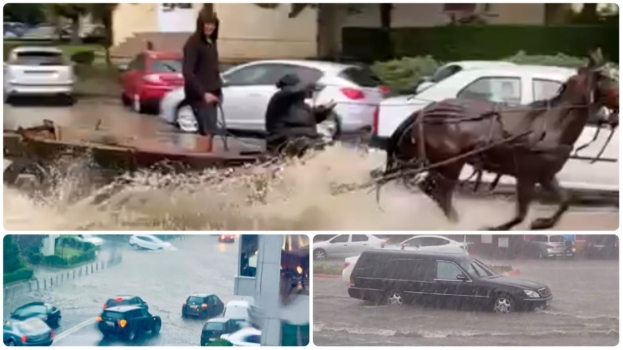 Seară agitată pentru autorități. Vremea s-a dezlănțuit și a făcut ravagii în Argeș