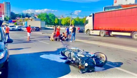 Pitești. Motociclistul rănit pe Craiovei are nevoie urgent de sânge