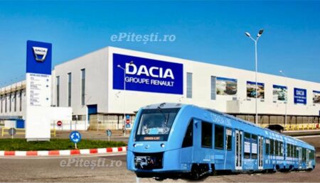 Tren de la Pitești spre Uzina Dacia – Mioveni. 12.000 de persoane ar beneficia