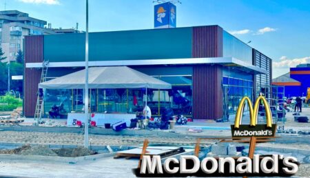 Pitești/ Nord. Noul McDonald’s de lângă Dedeman, pe ultima sută de metri