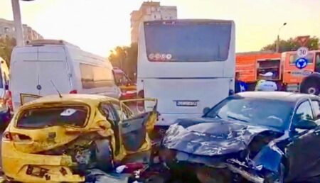 Accident grav cu 7 victime și un bebeluș. Șoferul luase cocktail de droguri