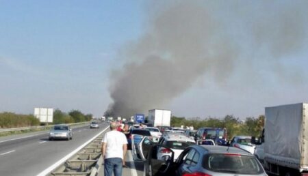 Traficul este OPRIT pe Autostrada A1 Pitești – București. Ce s-a întâmplat