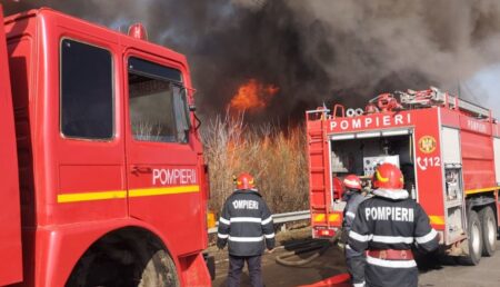 Incendiu cu victimă în Argeș