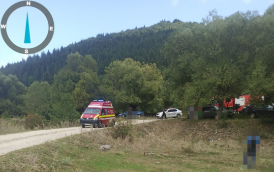Urgență extremă în Argeș! A căzut cu parapanta