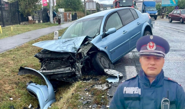 Accidente grave, pe bandă rulantă, în Argeș, din cauza ploii!