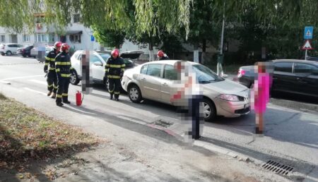 Accident în Argeș cu trei mașini! O persoană este rănită