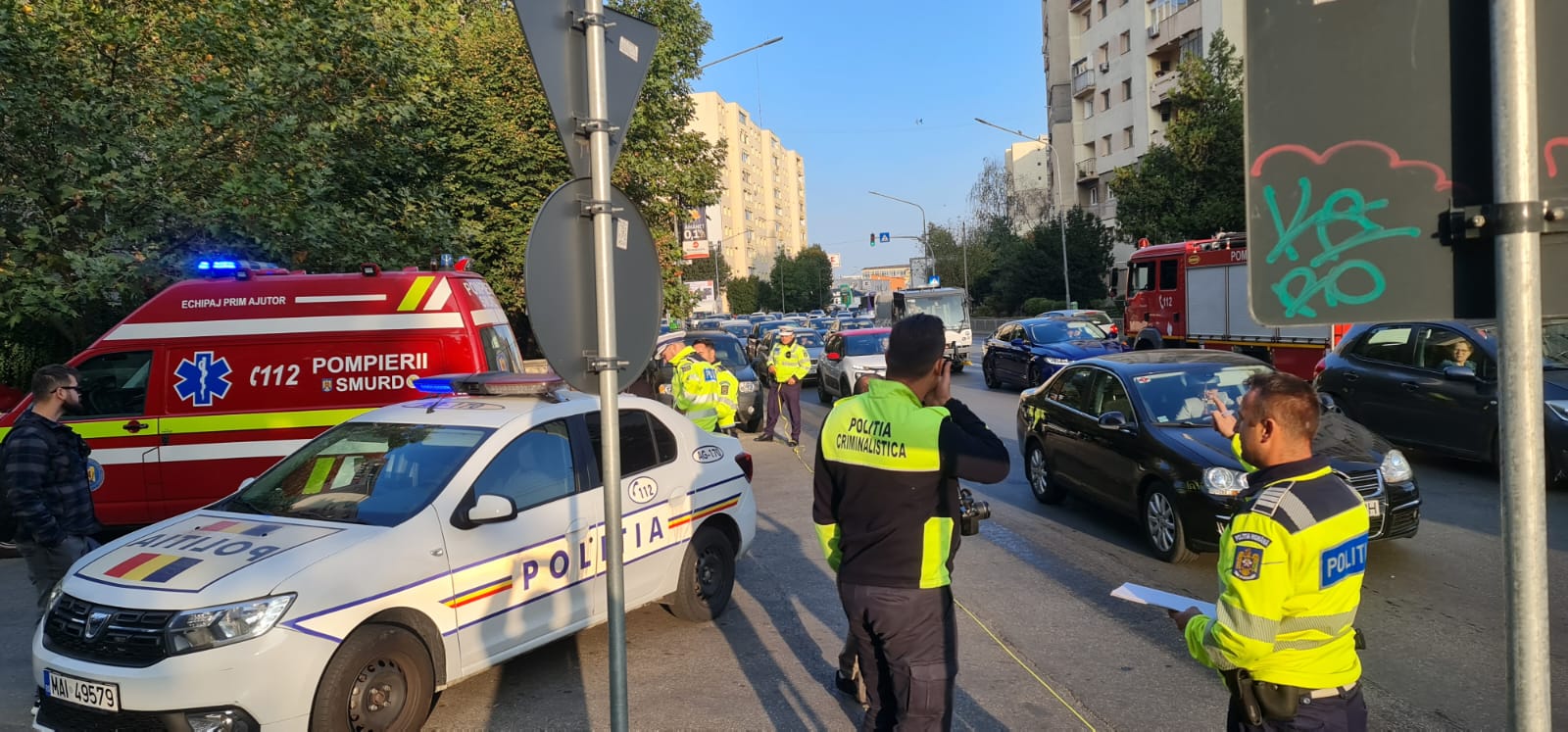 News Alert/Pitești: Copil căzut de la etajul 4, în Nord