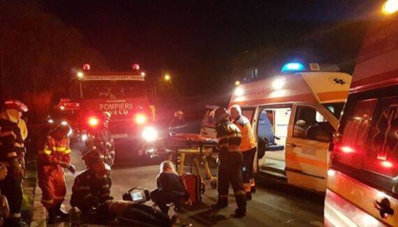 Accident în Argeș: Șofer rupt de beat a făcut prăpăd într-o gospodărie