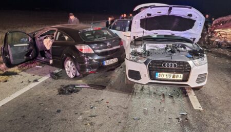 Accident deosebit de grav între Slatina și Pitești! 6 oameni răniți!