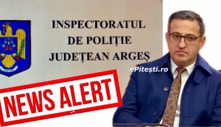 Schimbare neașteptată: Adjunctul Poliției Argeș, detașat într-o nouă funcție!