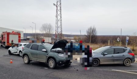 Accident lângă Uzina Dacia Mioveni, ACUM!
