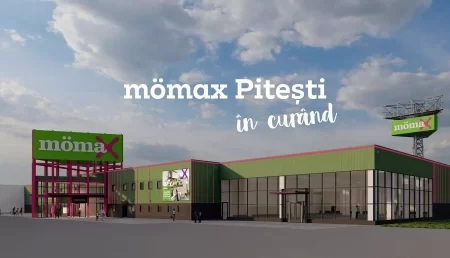 Supernova Pitești adaugă un nou brand internațional în portofoliu.  Mömax își va deschide porțile începând cu luna martie!