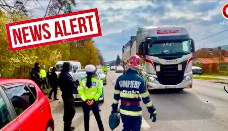 EXCLUSIV. Breaking: Șofer de TIR găsit mort la intrare în Pitești!