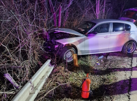 Tânără dusă la spital după un accident cu BMW-ul, în Argeș